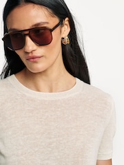 Weekend MaxMara White Pancone T-Shirt - Image 5 of 9