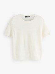 Weekend MaxMara White Pancone T-Shirt - Image 6 of 9