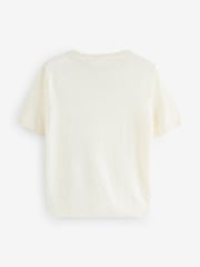 Weekend MaxMara White Pancone T-Shirt - Image 7 of 9