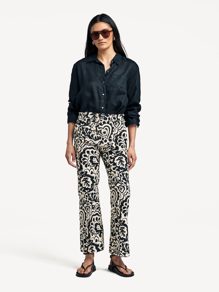 Weekend MaxMara Black Cadmio Trousers - Image 1 of 5