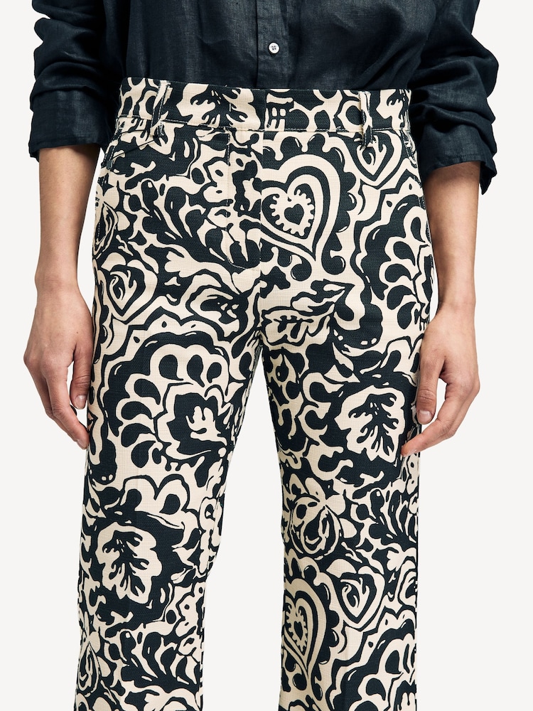 Weekend MaxMara Black Cadmio Trousers - Image 5 of 5