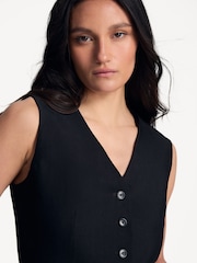 Weekend MaxMara Black Pace Waistcoat - Image 3 of 4