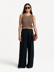 Weekend MaxMara Natural Disegno Tank Top - Image 3 of 14