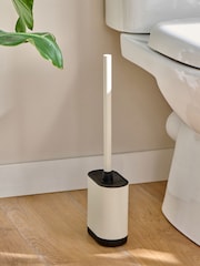 Cream Natural Slimline Silicone Toilet Brush - Image 1 of 4