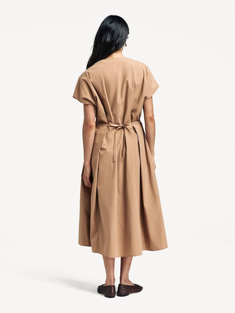 Weekend MaxMara Natural Blasone Dress - Image 2 of 10