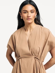 Weekend MaxMara Natural Blasone Dress - Image 4 of 10