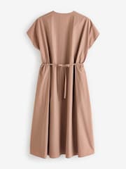 Weekend MaxMara Natural Blasone Dress - Image 6 of 10