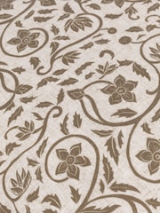 Paoletti Linen Olive Seventy Three Linen Filigree Cushion - Image 5 of 5