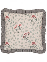 Paoletti Multi Seventy Three Linen Renata Floral Cushion - Image 2 of 6