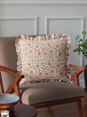 Paoletti Linen Ochre Cushion - Image 1 of 6