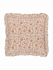 Paoletti Linen Ochre Cushion - Image 2 of 6