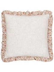 Paoletti Linen Ochre Cushion - Image 3 of 6