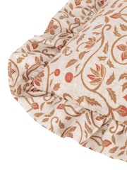 Paoletti Linen Ochre Cushion - Image 5 of 6
