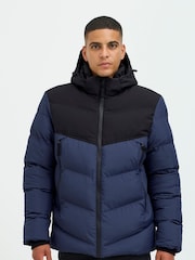 Blend Blue Blend Puffer Coat - Image 1 of 5