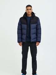 Blend Blue Blend Puffer Coat - Image 2 of 5