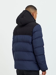 Blend Blue Blend Puffer Coat - Image 4 of 5