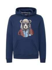 Blend Blue Olive Animal Printed Hoodie - Image 5 of 5