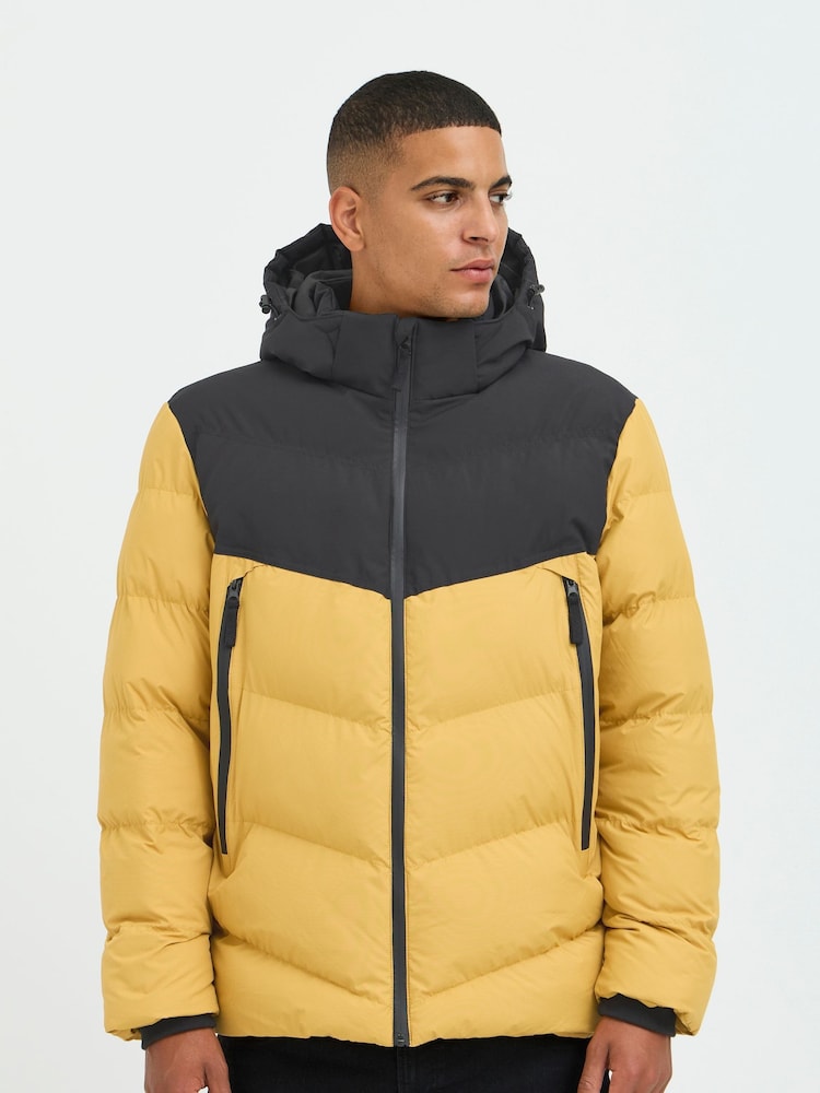 Blend Yellow Blend Puffer Coat - Image 1 of 5