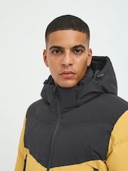 Blend Yellow Blend Puffer Coat - Image 3 of 5