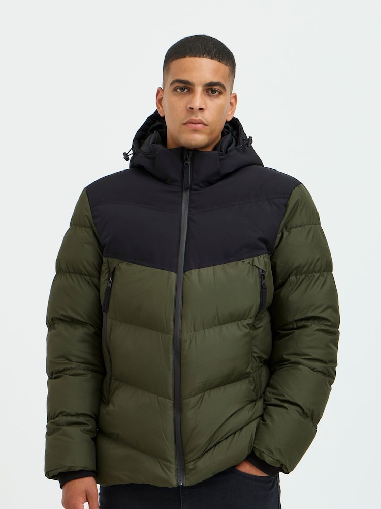 Blend Green Blend Puffer Coat - Image 1 of 5