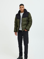 Blend Green Blend Puffer Coat - Image 2 of 5