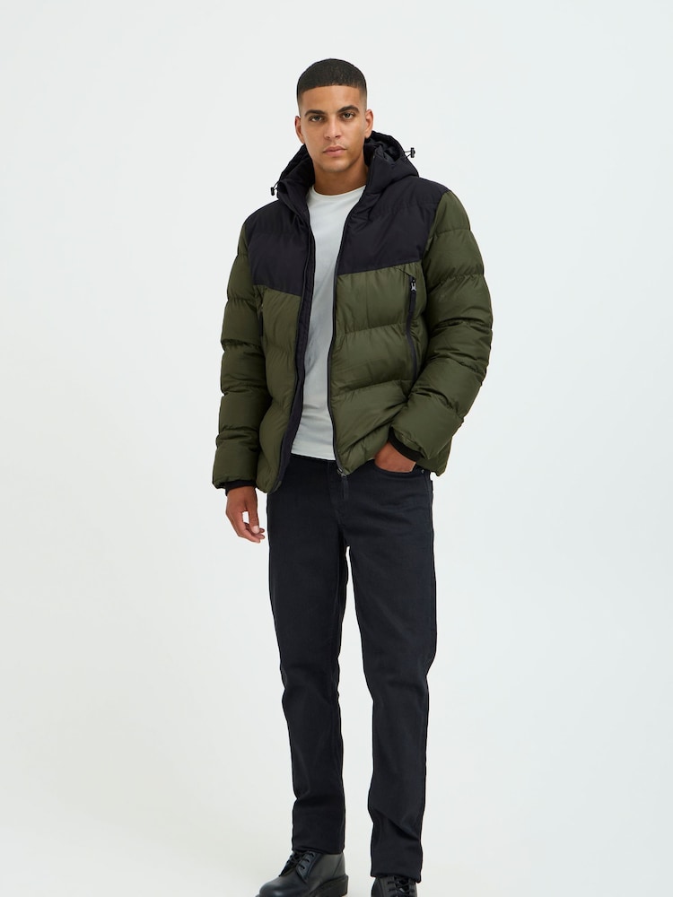 Blend Green Blend Puffer Coat - Image 2 of 5