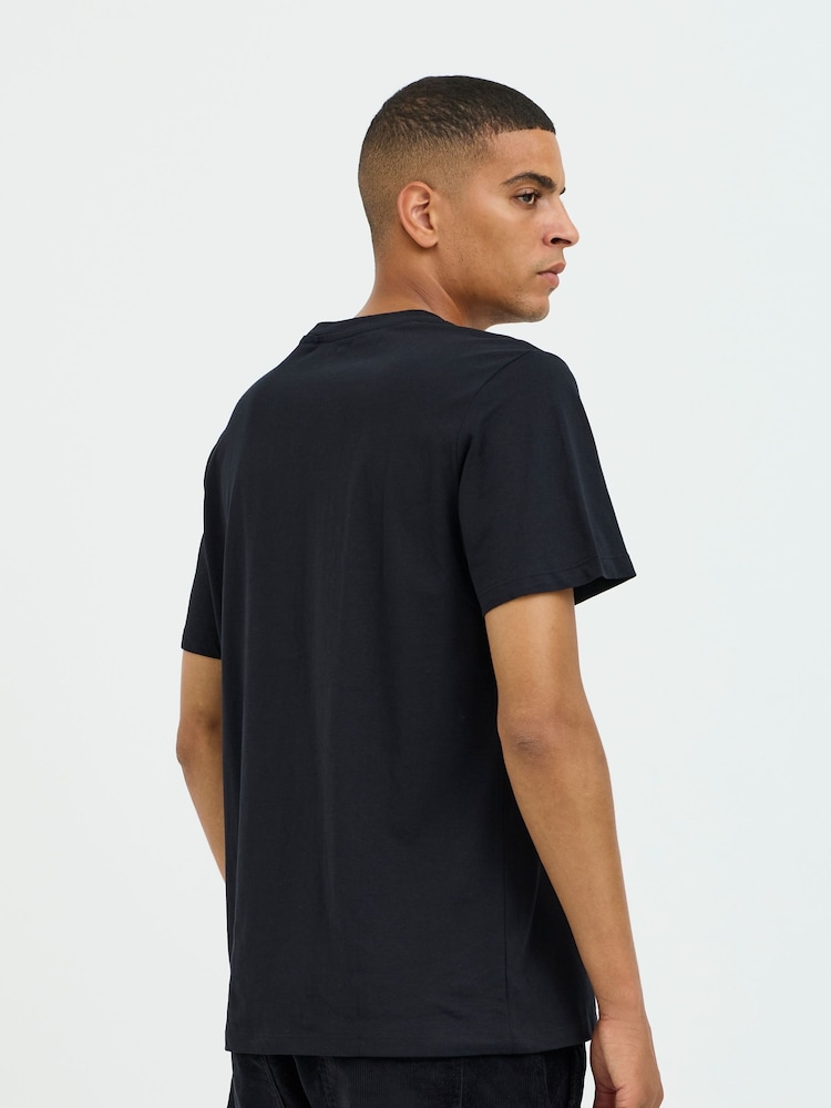 Blend Black 100% Cotton Rocket Printed Short Sleeve T-Shirt - Image 2 of 5