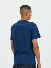 Blend Blue 100% Cotton Rocket Printed Short Sleeve T-Shirt - Image 2 of 5