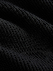 Black Roll Neck Knit Jumper (3-16yrs) - Image 3 of 4