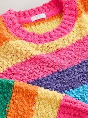 Multi Rainbow Stripe Jumper (3-16yrs) - Image 4 of 4