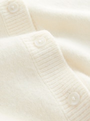 Ecru Button Up Cardigan (3-16yrs) - Image 3 of 4