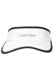 Calvin Klein Golf White Salado Visor Hat - Image 3 of 6