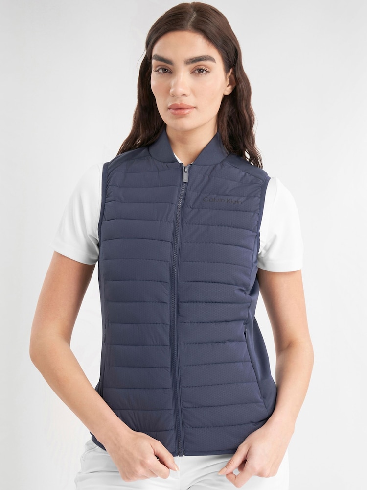 Calvin Klein Golf Blue Beryline Hybrid Gilet - Изображение 1 из 5