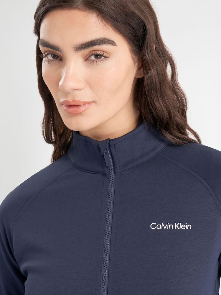 Calvin Klein Golf Blue Salado Visor Hat - Image 2 of 8 Calvin Klein Golf Blue Salado Visor Hat - Image 2 of 8