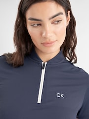 Синий - Футболка Calvin Klein Golf Tattler - Изображение 4 из 9