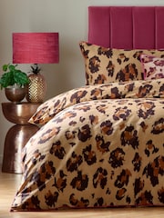 Furn Multi True Leopard Print Duvet Set - Image 2 of 3
