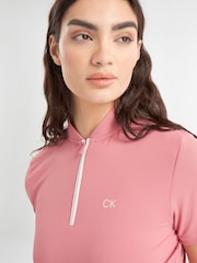 Розовый - Футболка Calvin Klein Golf Tattler - Изображение 4 из 9