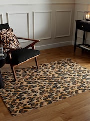 furn. Multi Leopard Rug - Image 1 of 4