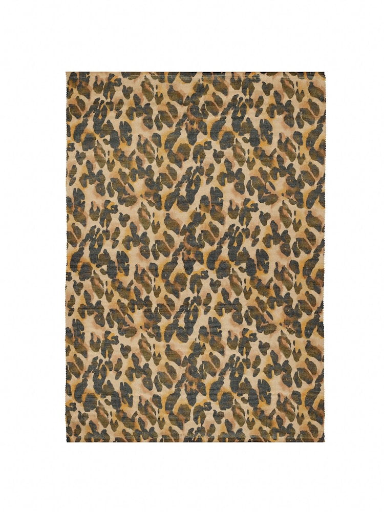 furn. Multi Leopard Rug - Image 4 of 4