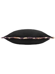 heya home Black Wiggle Leopard Print Cushion - Image 3 of 4