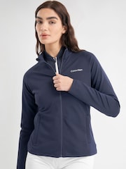 Calvin Klein Golf Blue Blanco Full Zip Top - Изображение 1 из 8