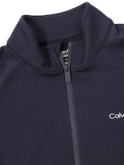 Calvin Klein Golf Blue Blanco Full Zip Top - Изображение 7 из 8