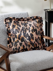 Подушка с леопардовым принтом Furn - Изображение 1 из 6