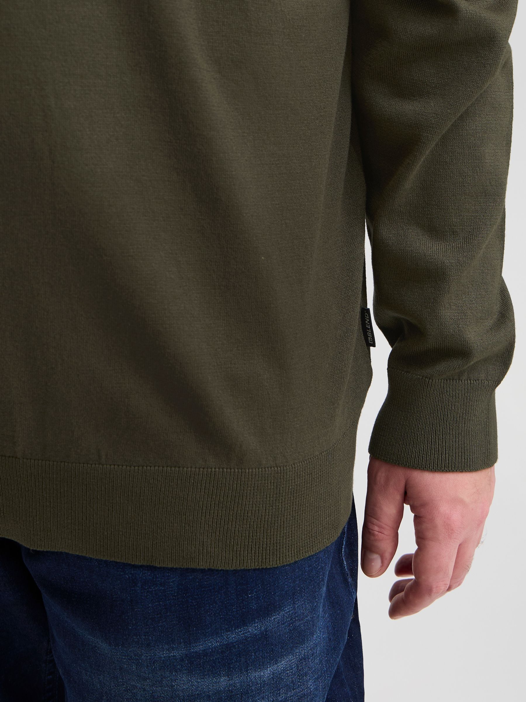 Buy Blend Big & Tall Green Lightweight Crew Neck Knit Jumper from Next  Luxembourg