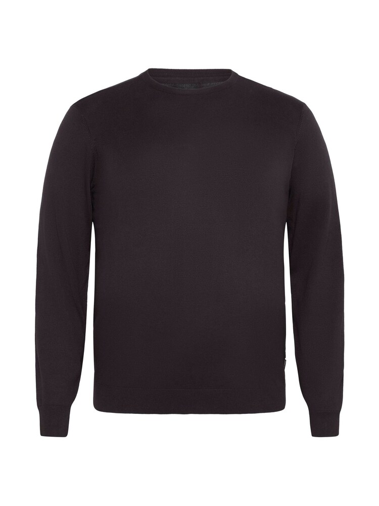 Blend Big & Tall Black Lightweight Crew Neck Knit Jumper - Image 5 of 5
