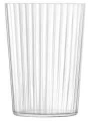 LSA International Clear Gio Line Tumbler 560ml Set of 4 - Image 2 of 5