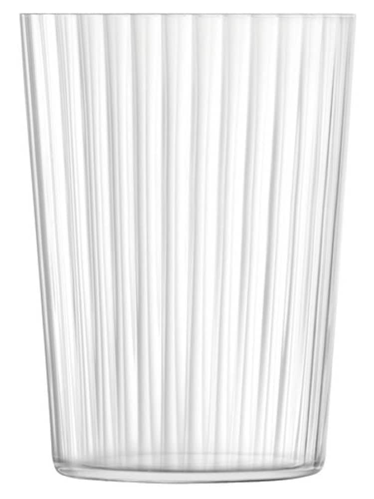 LSA International Clear Gio Line Tumbler 560ml Set of 4 - Image 2 of 5