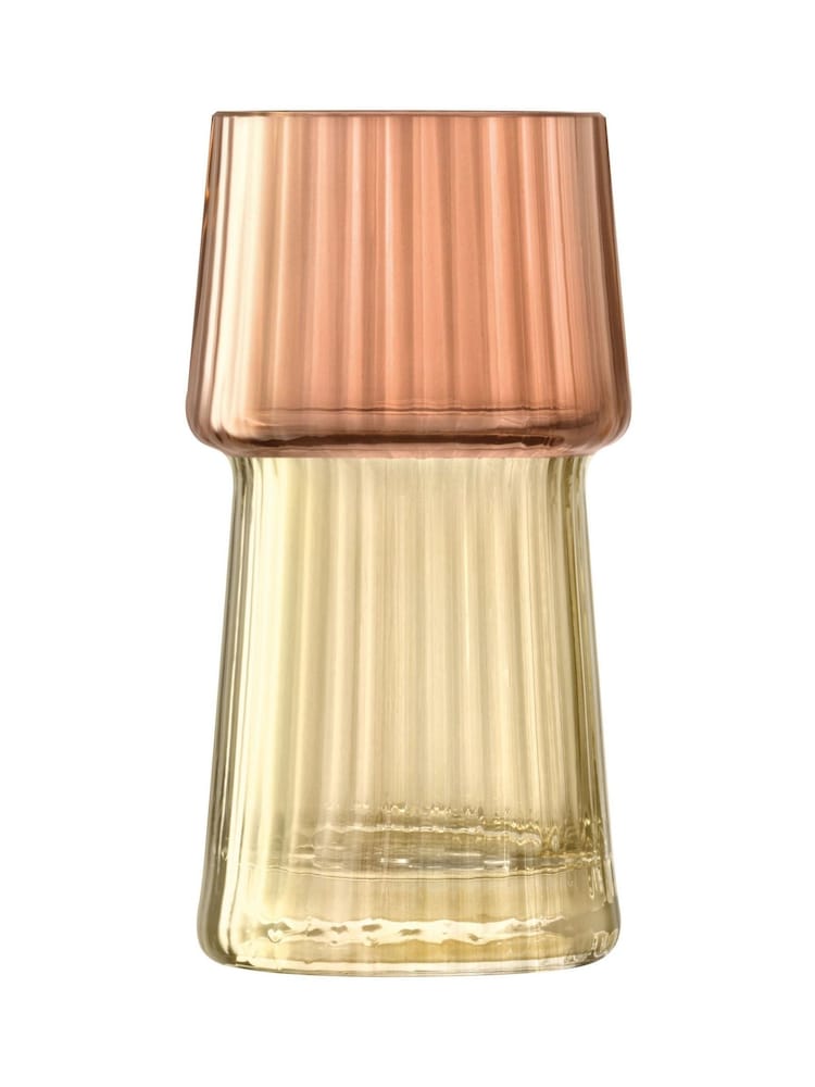 LSA International Amber Gems Vase H12cm - Image 2 of 3