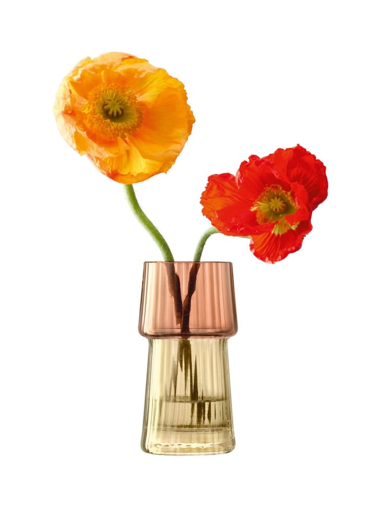 LSA International Amber Gems Vase H12cm - Image 3 of 3