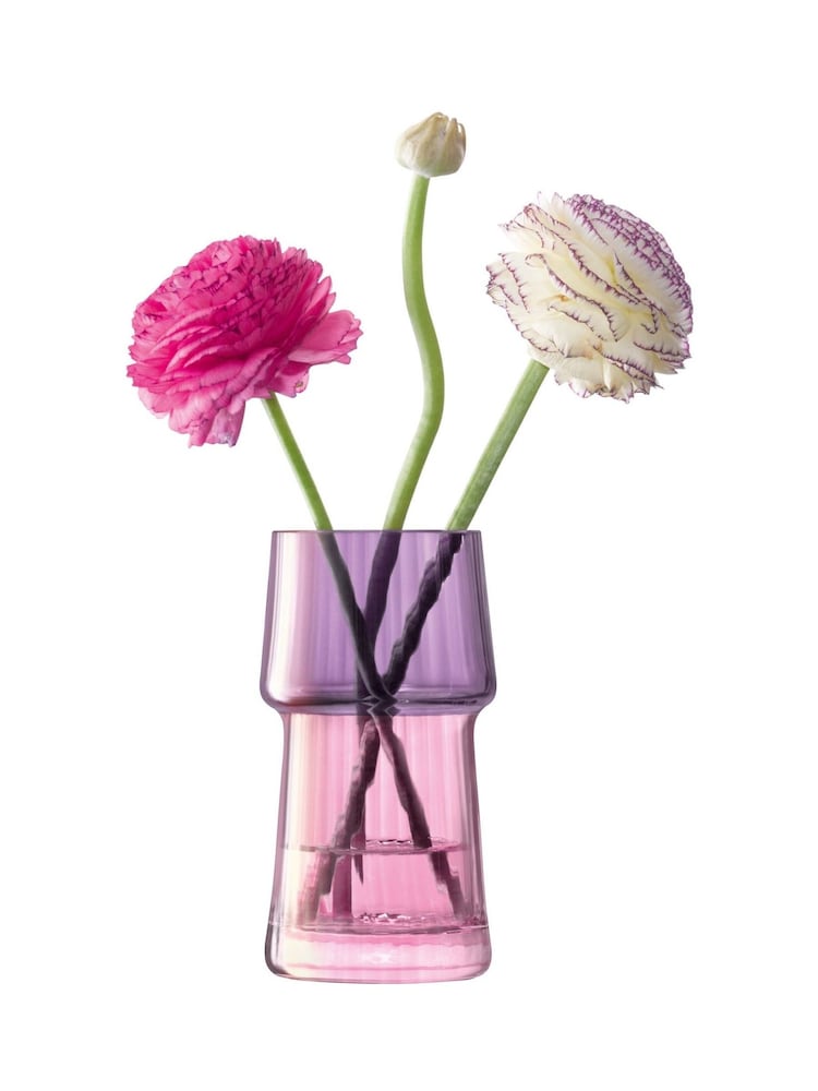 LSA International Garnet Gems Vase H12cm - Image 3 of 3